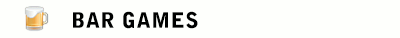 Sleepy Phalanges plays in a Bar Games league